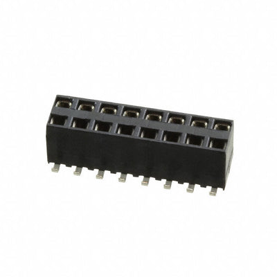 969973-8 by TE Connectivity AMP Connectors - CONNECTOR RECPT 16POS 0.1 GOLD SMD