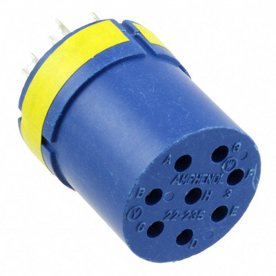 97-22-23S(431) by Amphenol Industrial Operations - CONNECTOR FMALE INSERT 8P SOLDER CUP