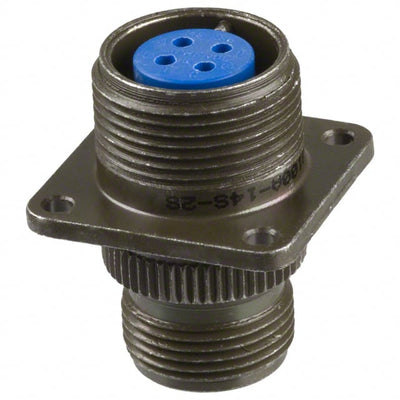 97-3100A-14S-2S by Amphenol Industrial Operations - CONNECTOR RECPT FMALE 4P SOLDER CUP