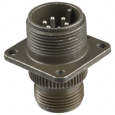 97-3100A-14S-6P by Amphenol Industrial Operations - CONNECTOR RECPT MALE 6P SILV SLDR CUP