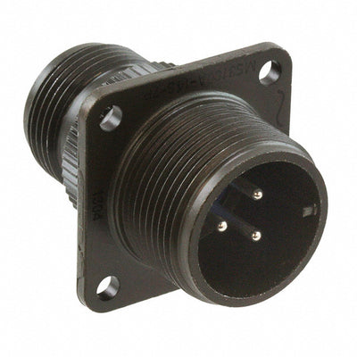 97-3100A-14S-7P by Amphenol Industrial Operations - CONNECTOR RECPT MALE 3P SOLDER CUP