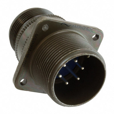 97-3100A-18-12P by Amphenol Industrial Operations - CONNECTOR RECPT MALE 6P SILV SLDR CUP