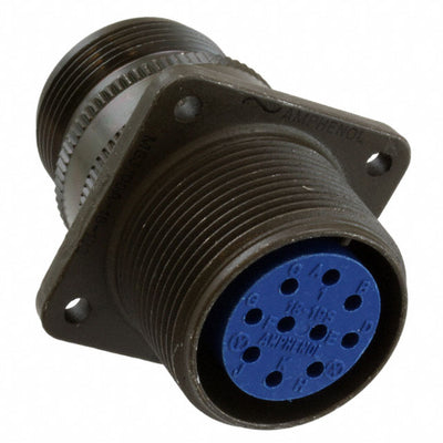 97-3100A-18-19S by Amphenol Industrial Operations - CONNECTOR RECPT FMALE 10P SOLDER CUP