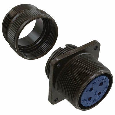 97-3100A-20-4S by Amphenol Industrial Operations - CONNECTOR RECPT FMALE 4P SOLDER CUP