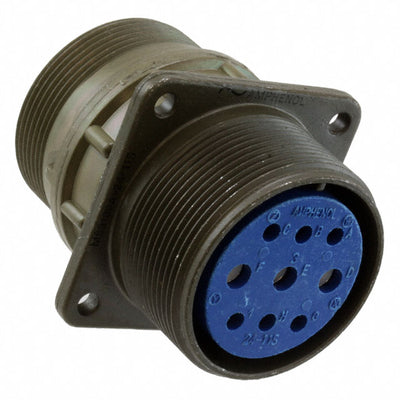 97-3100A-24-11S by Amphenol Industrial Operations - CONNECTOR RECPT FMALE 9P SOLDER CUP