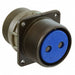 97-3100A-24-9S by Amphenol Industrial Operations - CONNECTOR RECPT FMALE 2P SILV SLDR CUP