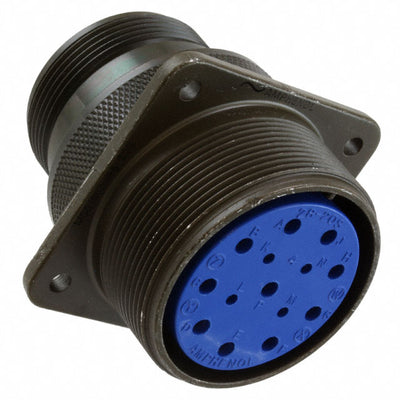 97-3100A-28-20S by Amphenol Industrial Operations - CONNECTOR RECPT FMALE 14P SOLDER CUP