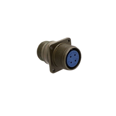 97-3100A18-4S by Amphenol Industrial Operations - CONNECTOR RECPT FMALE 4P SILV SLDR CUP