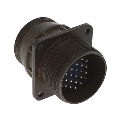 97-3100A24-28P by Amphenol Industrial Operations - CONNECTOR RECPT MALE 24P SILV SLDR CUP