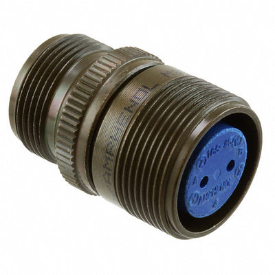 97-3101A-16S-4S by Amphenol Industrial Operations - CONNECTOR RECPT FMALE 2P SOLDER CUP