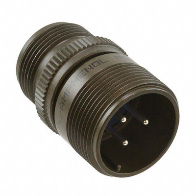 97-3101A-16S-5P by Amphenol Industrial Operations - CONNECTOR RECPT MALE 3P SILV SLDR CUP