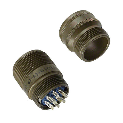 97-3101A-18-1P by Amphenol Industrial Operations - CONNECTOR RECPT MALE 10P SOLDER CUP