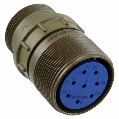 97-3101A-22-18S by Amphenol Industrial Operations - CONNECTOR RECPT FMALE 8P SOLDER CUP