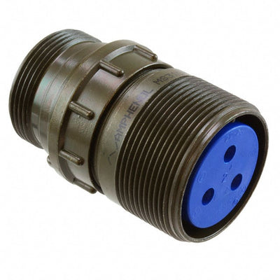 97-3101A-22-2S by Amphenol Industrial Operations - CONNECTOR RECPT FMALE 3P SOLDER CUP
