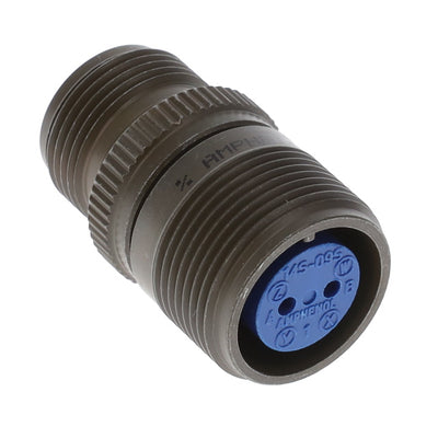 97-3101A14S-9S by Amphenol Industrial Operations - CONNECTOR RECPT FMALE 2P SILV SLDR CUP