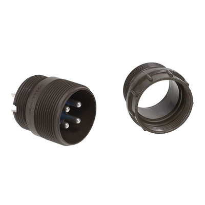 97-3101A22-22P by Amphenol Industrial Operations - CONNECTOR RECPT MALE 4P SOLDER CUP