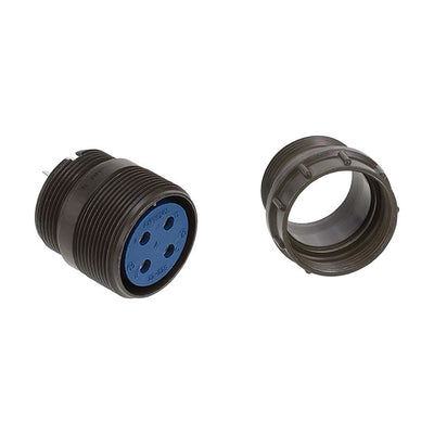 97-3101A22-22S by Amphenol Industrial Operations - CONNECTOR RECPT FMALE 4P SOLDER CUP