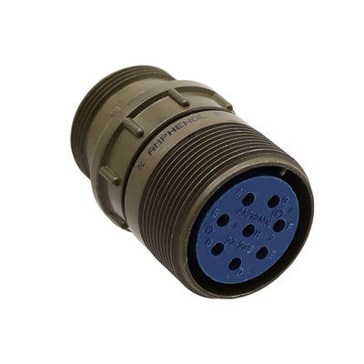 97-3101A22-23S by Amphenol Industrial Operations - CONNECTOR RECPT FMALE 8P SILV SLDR CUP
