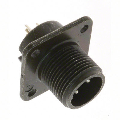 97-3102A-10SL-3P(946) by Amphenol Industrial Operations - CONNECTOR RECPT MALE 3P SILV SLDR CUP