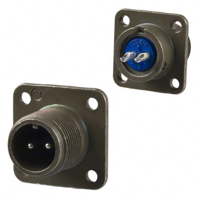 97-3102A-10SL-4P(946) by Amphenol Industrial Operations - CONNECTOR RECPT MALE 2P SILV SLDR CUP