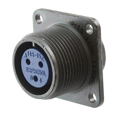 97-3102A-14S-1S by Amphenol Industrial Operations - CONNECTOR RECPT FMALE 3P SOLDER CUP