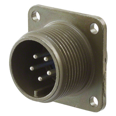 97-3102A-14S-5P by Amphenol Industrial Operations - CONNECTOR RECPT MALE 5P SILV SLDR CUP