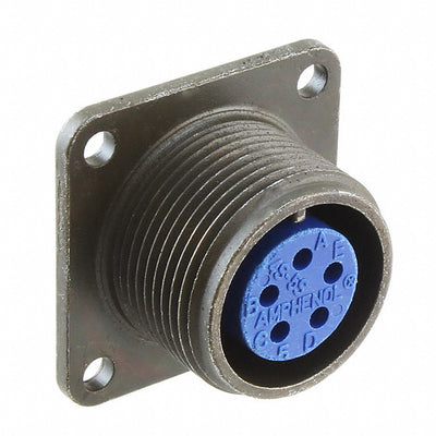 97-3102A-14S-5S by Amphenol Industrial Operations - CONNECTOR RECPT FMALE 5P SOLDER CUP