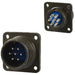 97-3102A-16S-1P by Amphenol Industrial Operations - CONNECTOR RECPT MALE 7P SILV SLDR CUP