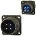 97-3102A-18-10P by Amphenol Industrial Operations - CONNECTOR RECPT MALE 4P SILV SLDR CUP