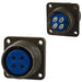 97-3102A-18-10S by Amphenol Industrial Operations - CONNECTOR RECPT FMALE 4P SOLDER CUP