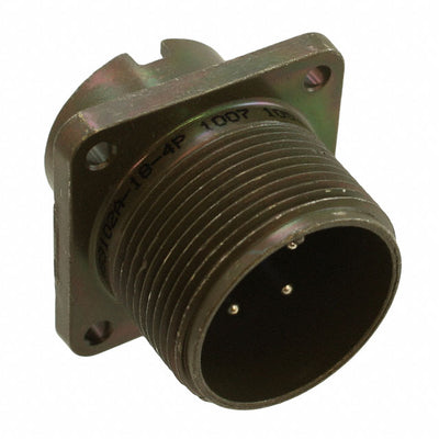 97-3102A-18-4P by Amphenol Industrial Operations - CONNECTOR RECPT MALE 4P SOLDER CUP