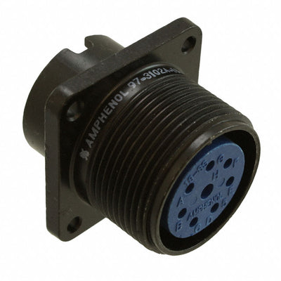 97-3102A-18-8S(946) by Amphenol Industrial Operations - CONNECTOR RECPT FMALE 8P SOLDER CUP