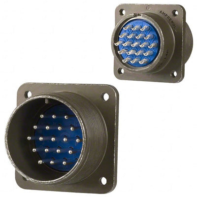 97-3102A-22-14P by Amphenol Industrial Operations - CONNECTOR RECPT MALE 19P SOLDER CUP