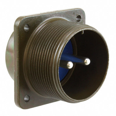 97-3102A-22-1P by Amphenol Industrial Operations - CONNECTOR RECPT MALE 2P SILV SLDR CUP