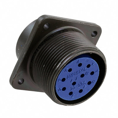 97-3102A-24-5S by Amphenol Industrial Operations - CONNECTOR RECPT FMALE 16P SOLDER CUP