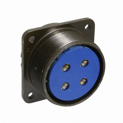 97-3102A-32-17S by Amphenol Industrial Operations - CONNECTOR RECPT FMALE 4P SOLDER CUP