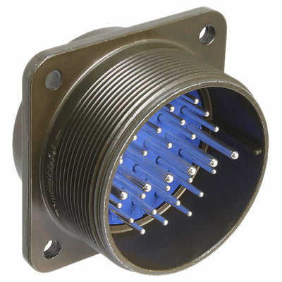 97-3102A-32-8P by Amphenol Industrial Operations - CONNECTOR RECPT MALE 30P SOLDER CUP