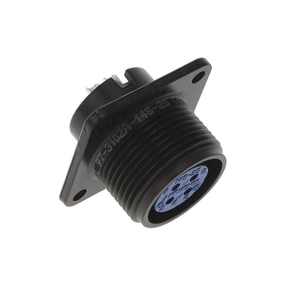 97-3102A14S-2S-621 by Amphenol Industrial Operations - CONNECTOR RECPT FMALE 4P SILV SLDR CUP