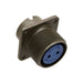 97-3102A18-3S by Amphenol Industrial Operations - CONNECTOR RECPT FMALE 2P SILV SLDR CUP