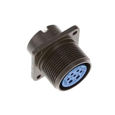 97-3102A18-9S by Amphenol Industrial Operations - CONNECTOR RECPT FMALE 7P SILV SLDR CUP