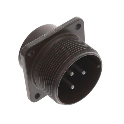97-3102A22-9P by Amphenol Industrial Operations - CONNECTOR RECPT MALE 3P SILV SLDR CUP