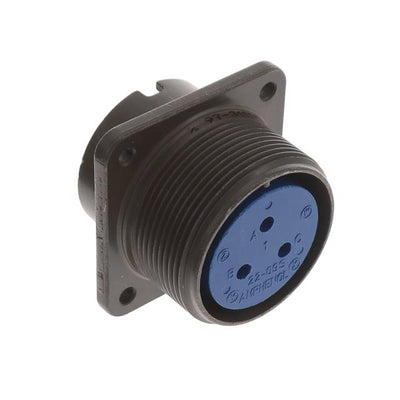 97-3102A22-9S by Amphenol Industrial Operations - CONNECTOR RECPT FMALE 3P SOLDER CUP