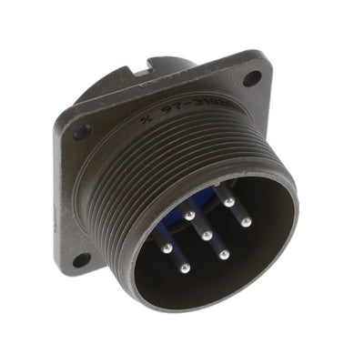 97-3102A24-2P by Amphenol Industrial Operations - CONNECTOR RECPT MALE 7P SOLDER CUP