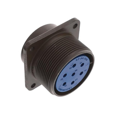 97-3102A24-2S by Amphenol Industrial Operations - CONNECTOR RECPT FMALE 7P SOLDER CUP
