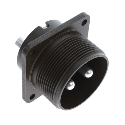 97-3102A24-9P by Amphenol Industrial Operations - CONNECTOR RECPT MALE 2P SOLDER CUP