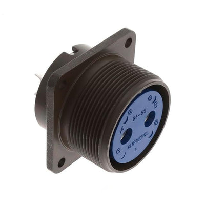 97-3102A24-9S by Amphenol Industrial Operations - CONNECTOR RECPT FMALE 2P SOLDER CUP