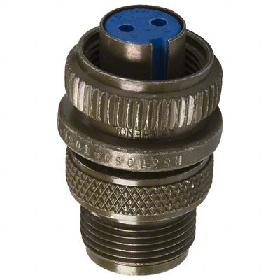 97-3106A-10SL-4S(946) by Amphenol Industrial Operations - CONNECTOR PLUG FMALE 2P SILV SLDR CUP