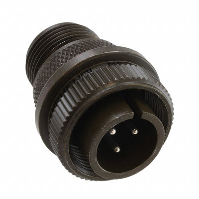 97-3106A-14S-7P by Amphenol Industrial Operations - CONNECTOR PLUG MALE 3P SILV SLDR CUP