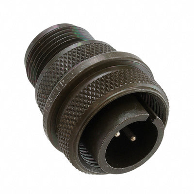 97-3106A-14S-9P by Amphenol Industrial Operations - CONNECTOR PLUG MALE 2P SILV SLDR CUP