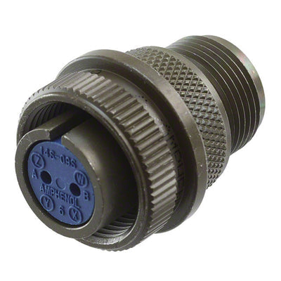 97-3106A-14S-9S by Amphenol Industrial Operations - CONNECTOR PLUG FMALE 2P SOLDER CUP